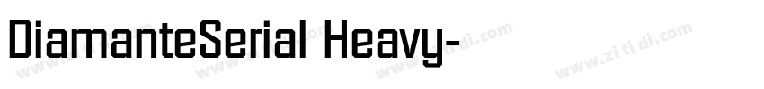 DiamanteSerial Heavy字体转换 DiamanteSerial Heavy字体转换